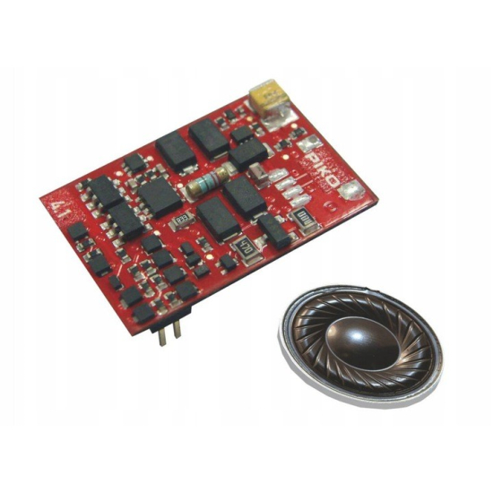 Dekoder jazdy i dźwięku SmartDecoder XP 5.1 S ET 22 PluX22 z głośnikiem PKP Piko 56569